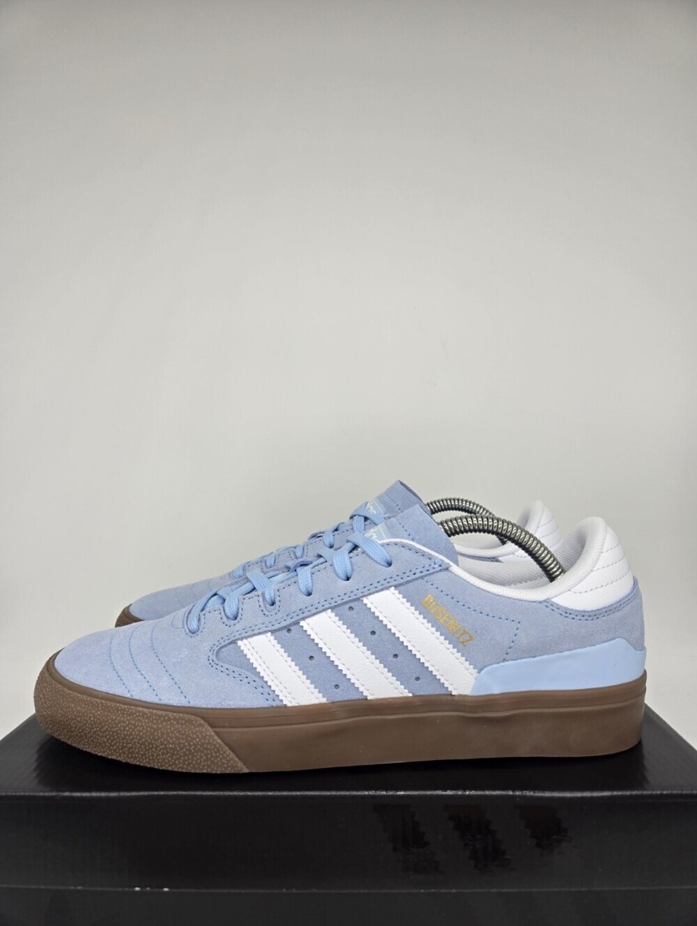 adidas Busenitz Vulc II HQ7528 Clear Sky Cloud White Shoes Women's Size 6.5